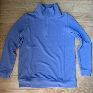 REITMANS HYBA Purple Lavender Blue Half-Zip Sweater Pullover